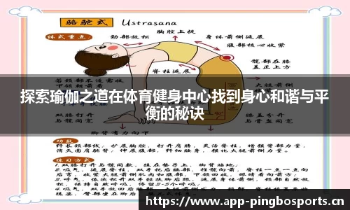 探索瑜伽之道在体育健身中心找到身心和谐与平衡的秘诀